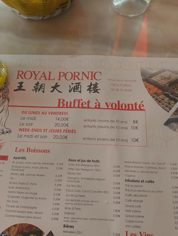 LE ROYAL PORNIC - Menu Image 1